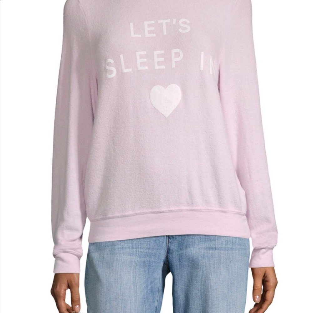 Wildfox Let’s Sleep In Sweatshirt